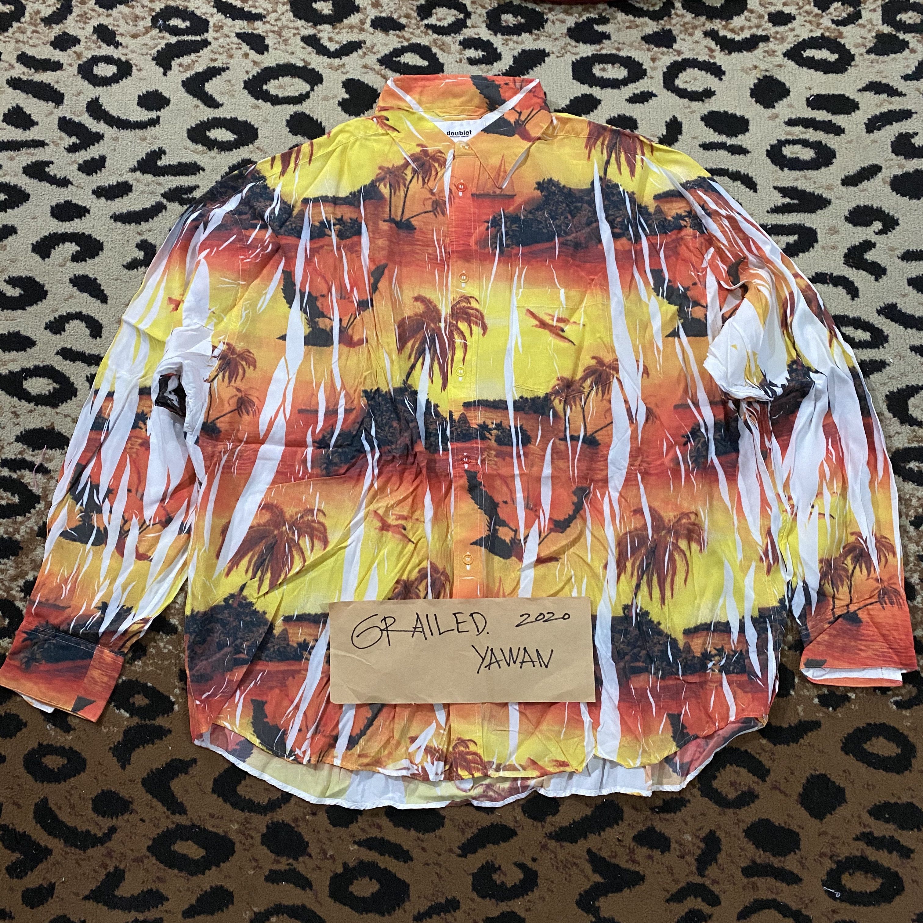 Doublet Doublet Hawaiian Shirt Size US M / EU 48-50 / 2 - 1 Thumbnail