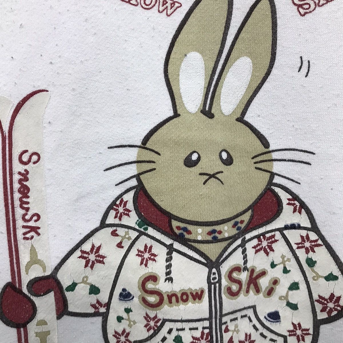 Japanese Brand × Vintage Rare!!! Vintage Snow Ski Sweatshirt Pullover Jumper Size US M / EU 48-50 / 2 - 4 Thumbnail