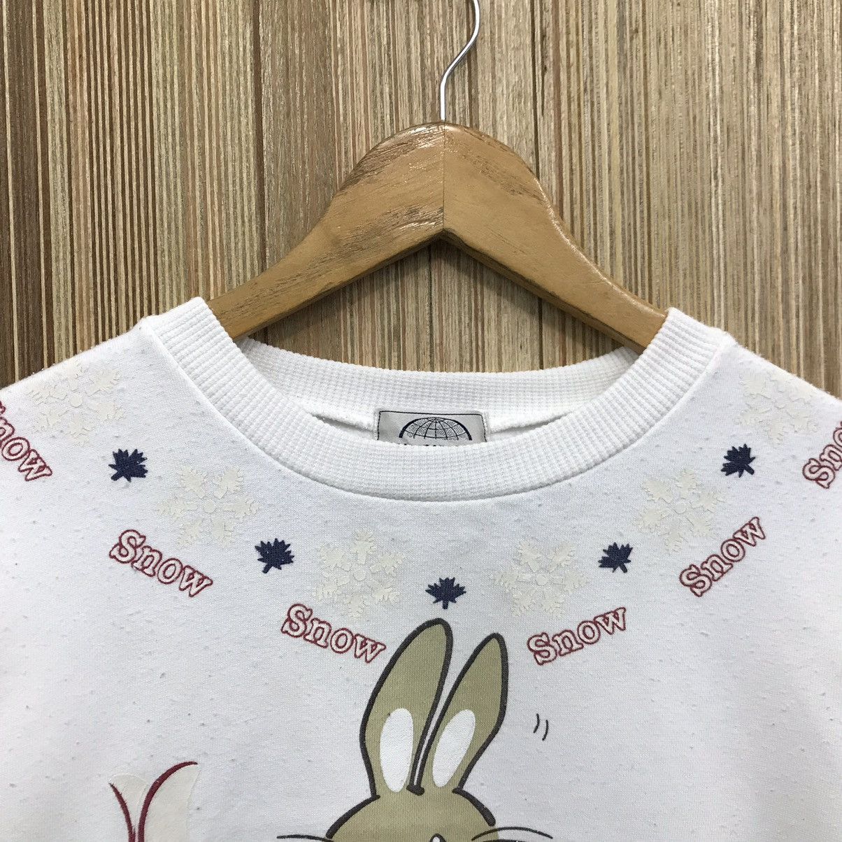 Japanese Brand × Vintage Rare!!! Vintage Snow Ski Sweatshirt Pullover Jumper Size US M / EU 48-50 / 2 - 5 Thumbnail