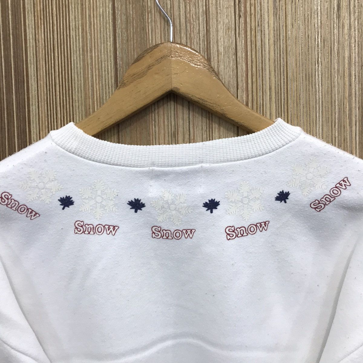 Japanese Brand × Vintage Rare!!! Vintage Snow Ski Sweatshirt Pullover Jumper Size US M / EU 48-50 / 2 - 8 Thumbnail