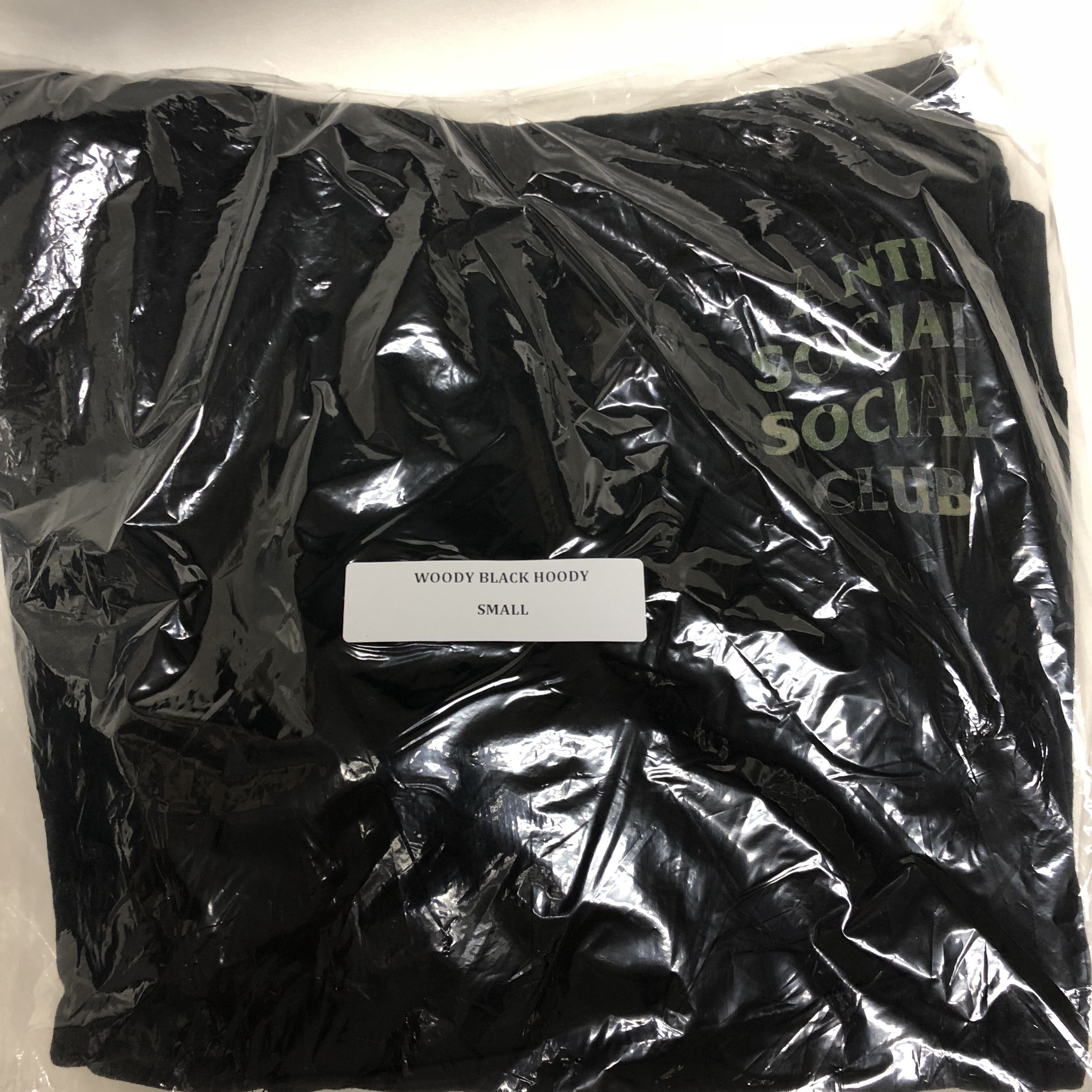 Anti Social Social Club DS ASSC Woodland Camo Logo Woody Black Hoodie BAPE MagOC Size US S / EU 44-46 / 1 - 2 Thumbnail