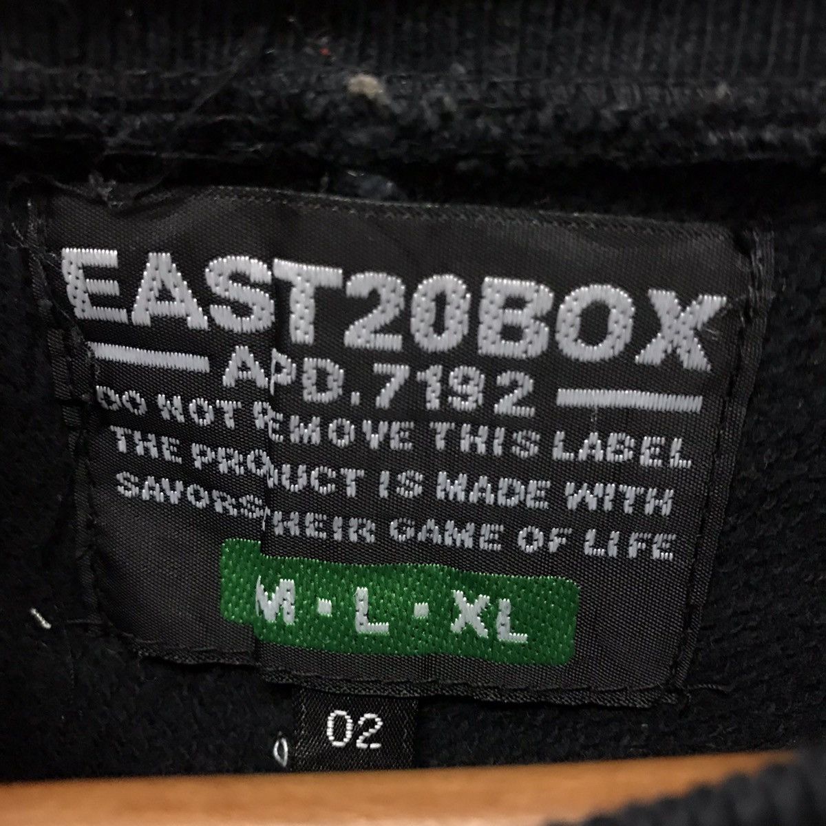 Japanese Brand × Vintage EAST TWENTY BOX Sweatshirt CrewNeck Big Logo Grateful Size US M / EU 48-50 / 2 - 15 Thumbnail