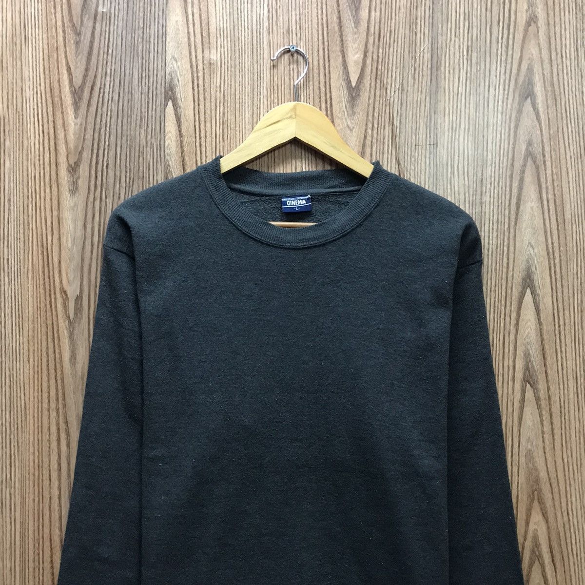 Japanese Brand × Vintage Vintage Plain Sweatshirt Blank Crew Neck Size US M / EU 48-50 / 2 - 2 Thumbnail