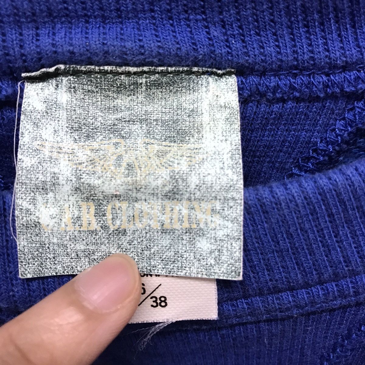 Japanese Brand × Vintage Vintage C.A.B. Clothing Sweatshirt G 48763 Size US S / EU 44-46 / 1 - 6 Thumbnail