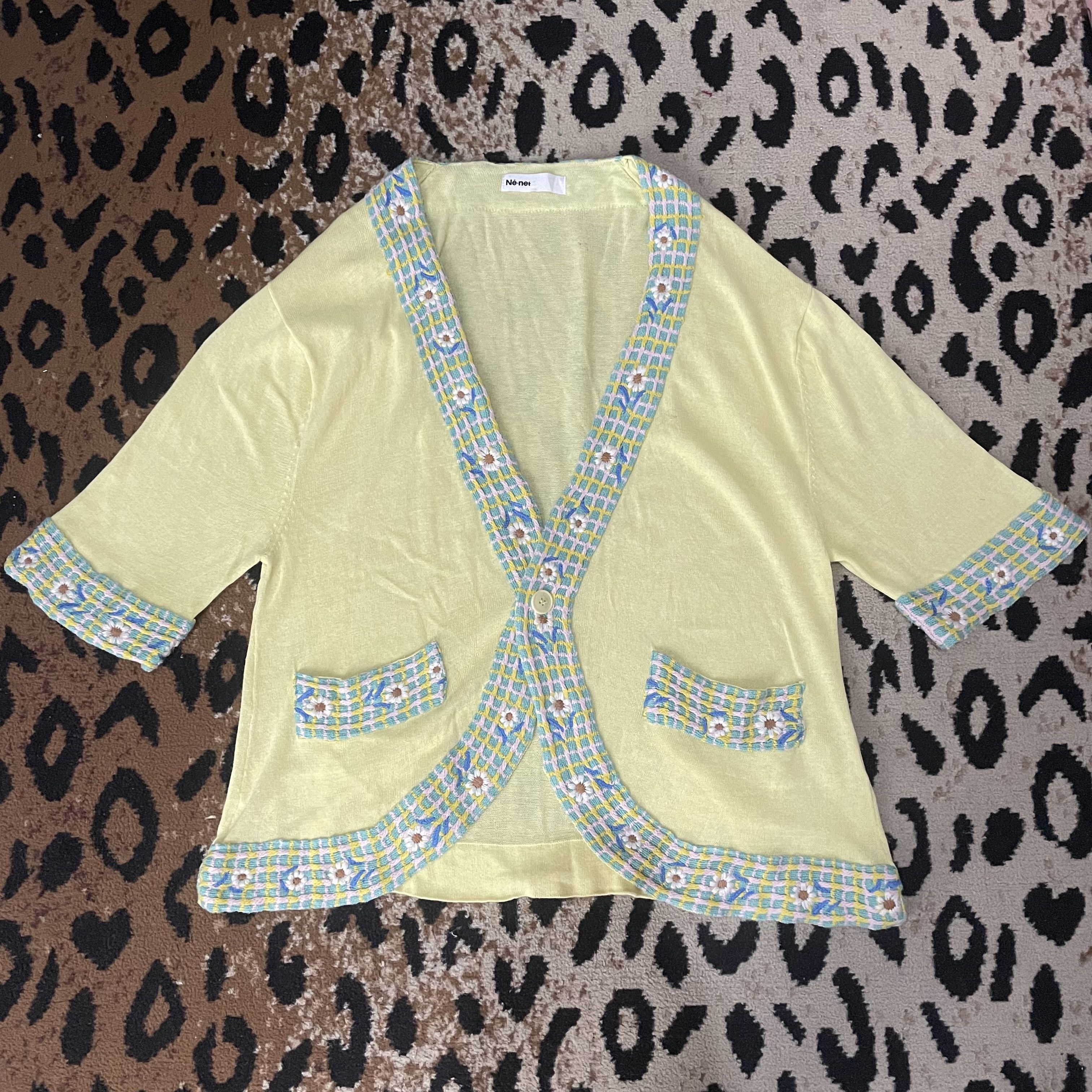 Issey Miyake × Japanese Brand Nenet by Issey Miyake Cardigan Size US M / EU 48-50 / 2 - 1 Thumbnail
