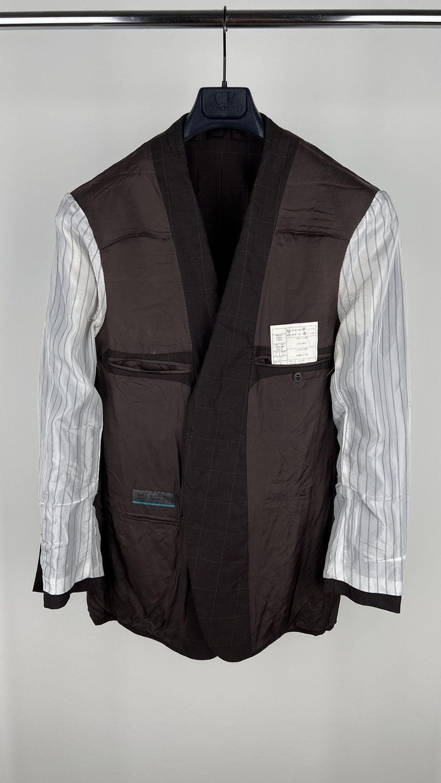 Suitsupply Suitsupply Plaid Brown Blazer Size 40R - 8 Thumbnail