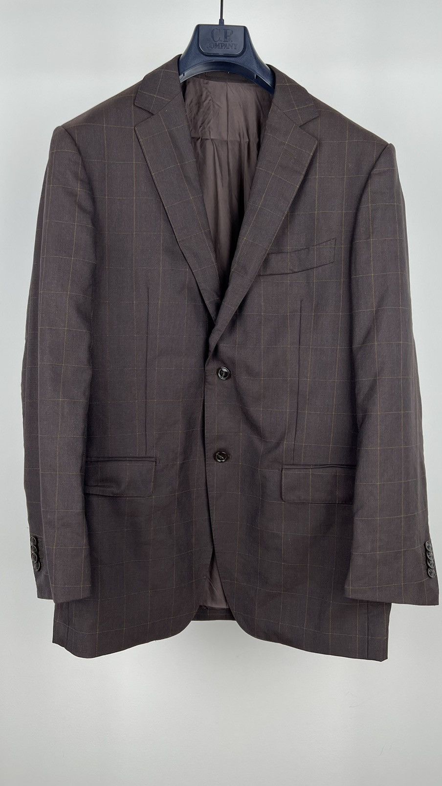 Suitsupply Suitsupply Plaid Brown Blazer Size 40R - 1 Thumbnail
