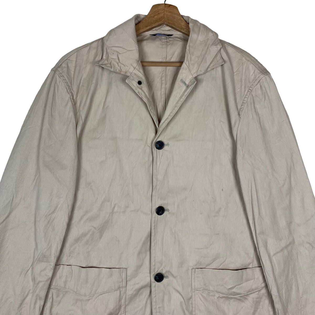 Chaps Ralph Lauren Vintage Chaps by Ralph Lauren Flat Button Coat Blazer Jacket Size US L / EU 52-54 / 3 - 2 Thumbnail