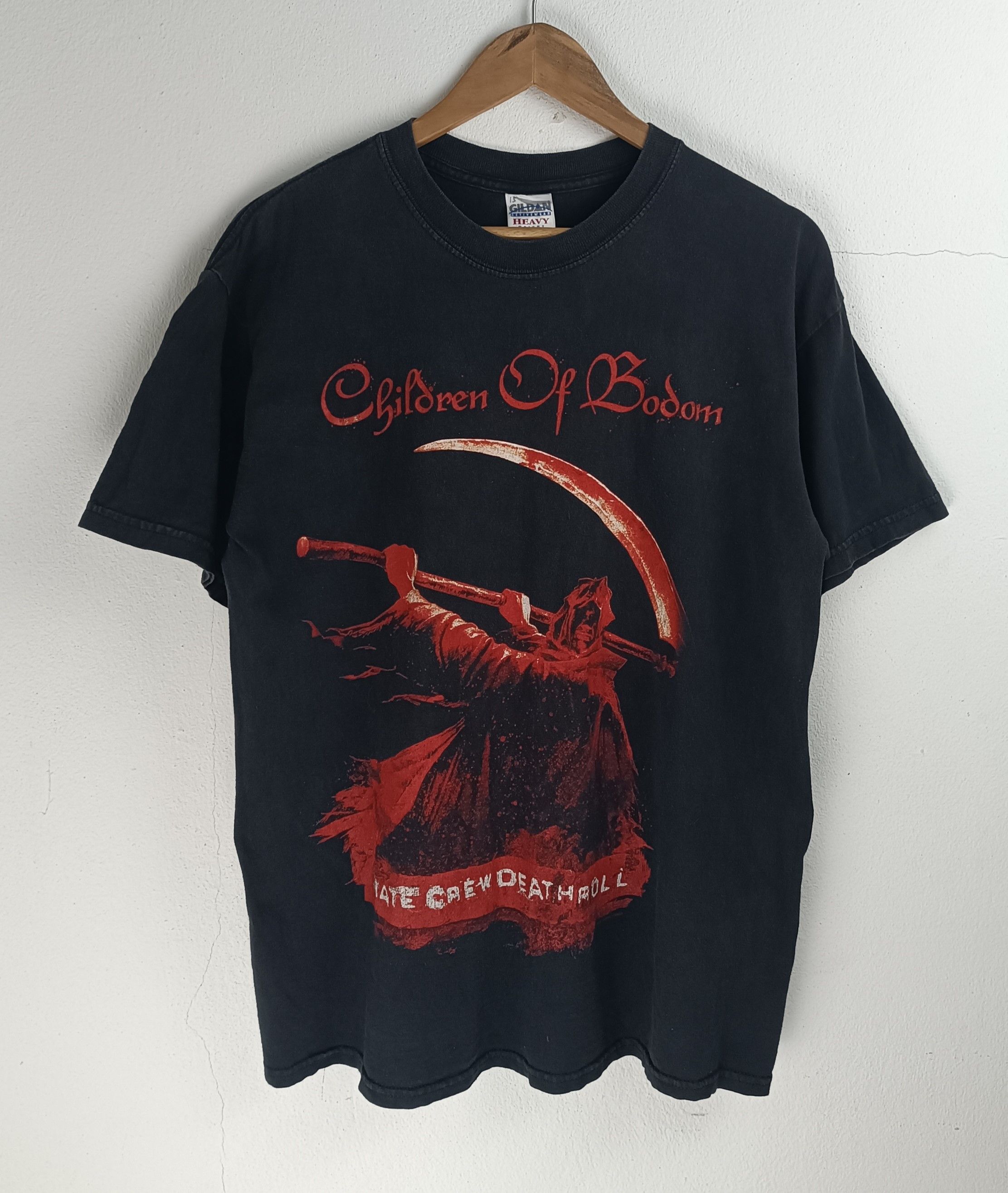 Band Tees VINTAGE '04 CHILDREN OF BODOM TOUR (lamb of god in flames) Size US M / EU 48-50 / 2 - 3 Thumbnail