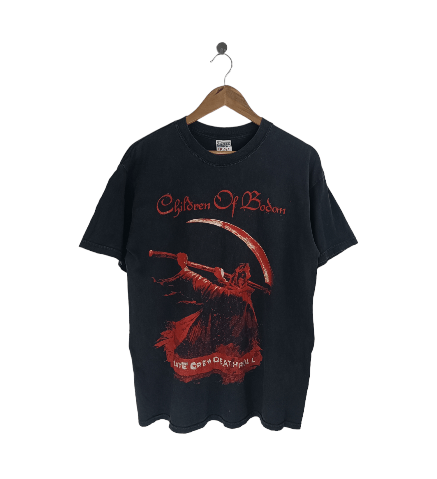 Band Tees VINTAGE '04 CHILDREN OF BODOM TOUR (lamb of god in flames) Size US M / EU 48-50 / 2 - 1 Thumbnail