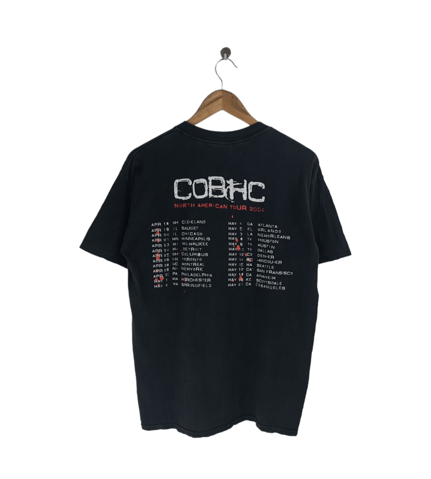 Band Tees VINTAGE '04 CHILDREN OF BODOM TOUR (lamb of god in flames) Size US M / EU 48-50 / 2 - 2 Thumbnail