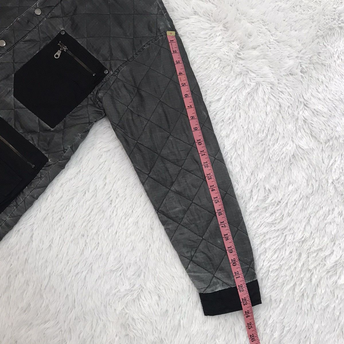 Japanese Brand CH Caravach Quilted Jacket Exposed Pockets Size US M / EU 48-50 / 2 - 18 Thumbnail
