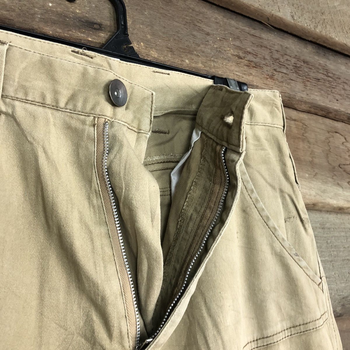 Japanese Brand Jogger Stretch japan Brown Multipocket Cargo Pants #c994 Size US 28 / EU 44 - 7 Thumbnail