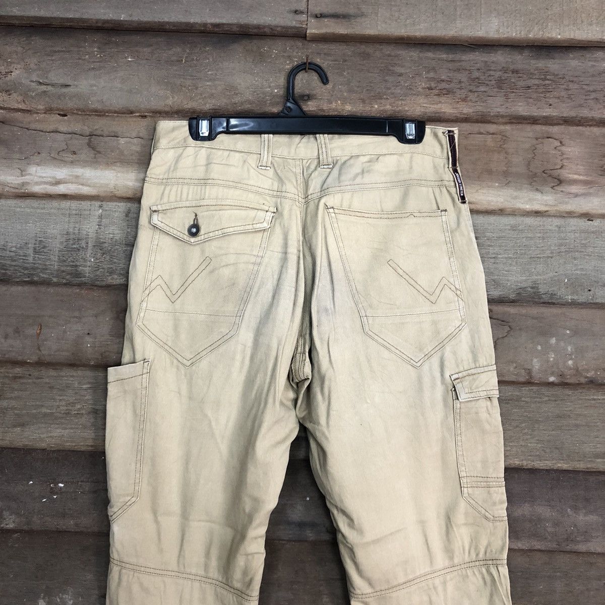 Japanese Brand Jogger Stretch japan Brown Multipocket Cargo Pants #c994 Size US 28 / EU 44 - 9 Thumbnail