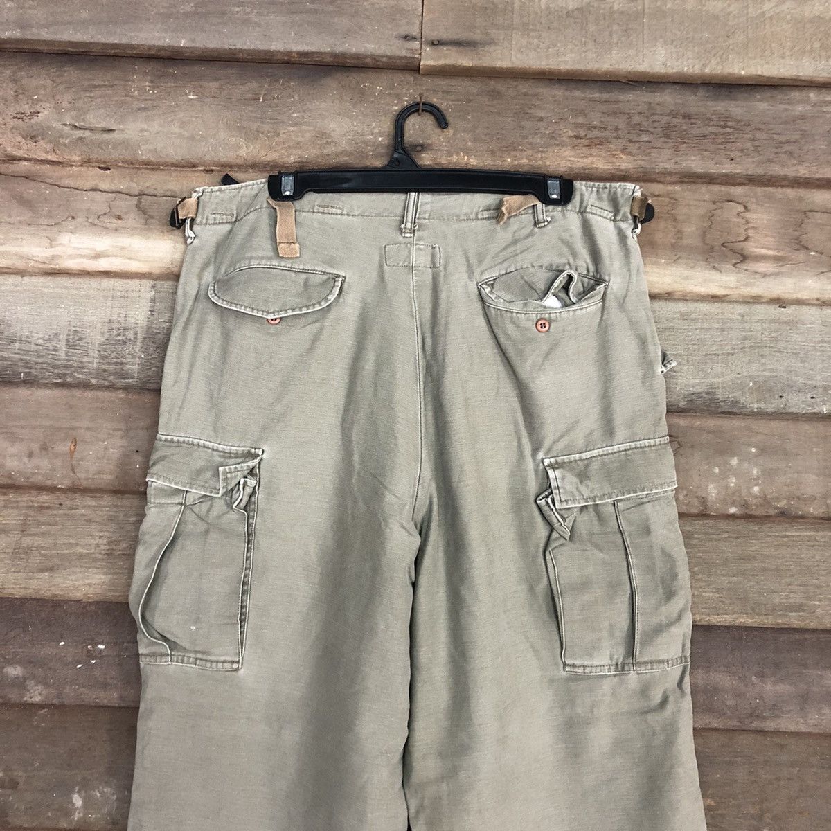 Japanese Brand DL Coeral NFL Grey Multipocket Tactical Cargo Pants #3809 Size US 34 / EU 50 - 10 Thumbnail