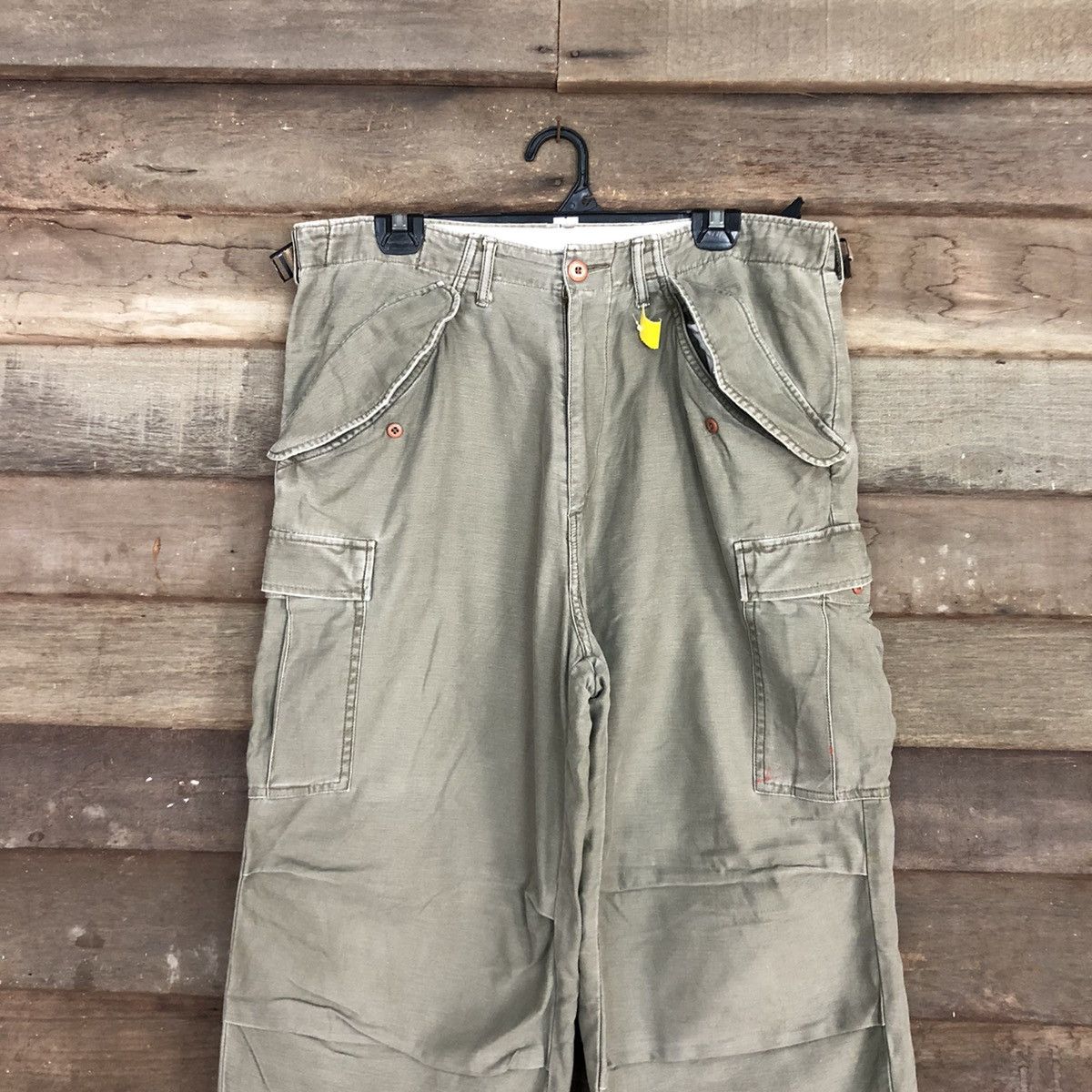 Japanese Brand DL Coeral NFL Grey Multipocket Tactical Cargo Pants #3809 Size US 34 / EU 50 - 2 Thumbnail