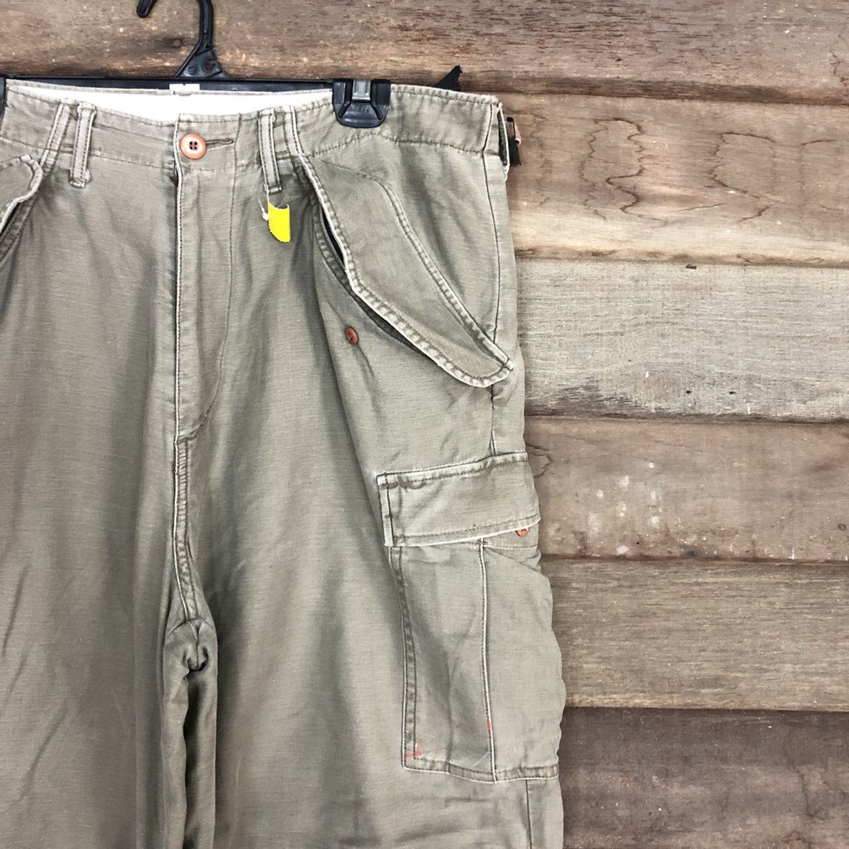 Japanese Brand DL Coeral NFL Grey Multipocket Tactical Cargo Pants #3809 Size US 34 / EU 50 - 5 Thumbnail
