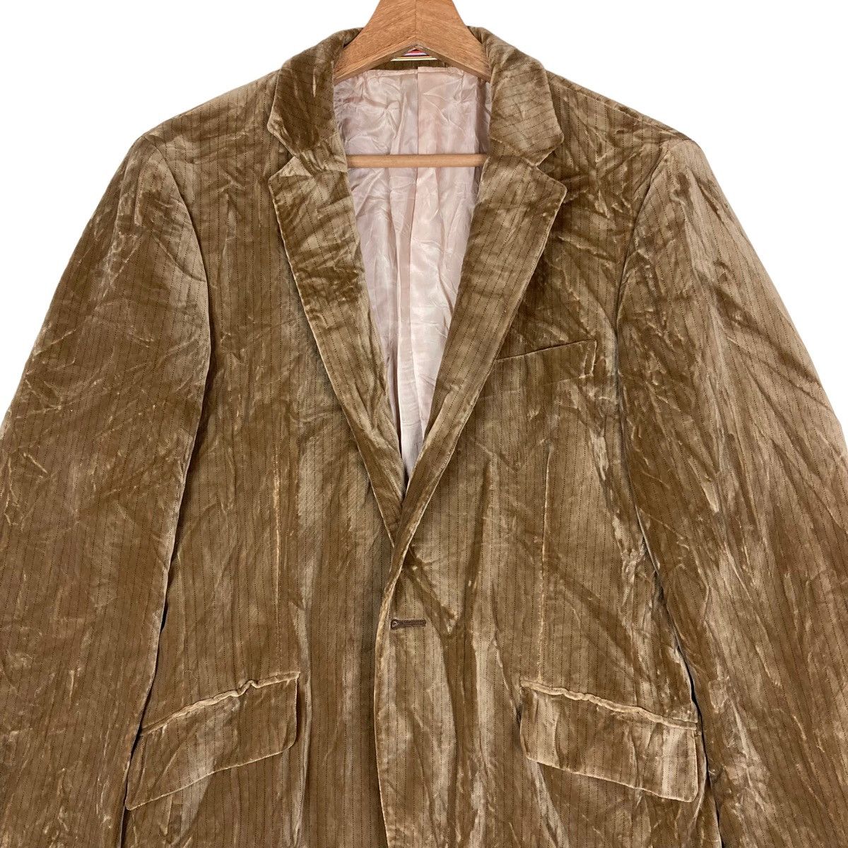 Paul Smith Vintage Paul Smith Flat Button Corduroy Coat Blazer Jacket Size US L / EU 52-54 / 3 - 2 Thumbnail