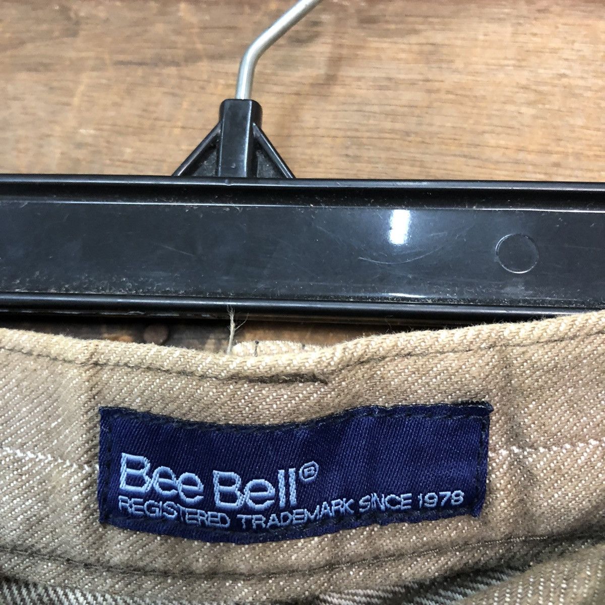 Japanese Brand DL Bee Bell faded Brown stripe Straight Pants #c975 Size US 30 / EU 46 - 9 Thumbnail