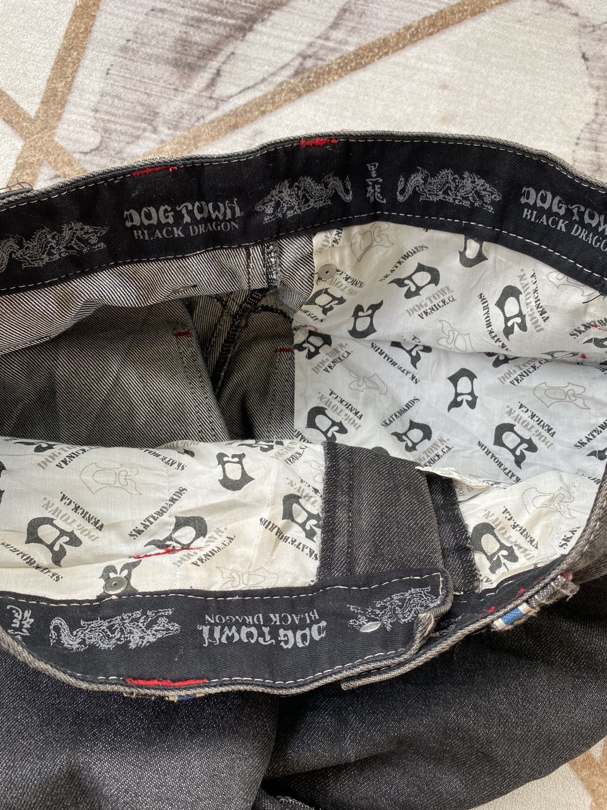 Dogtown 🔥SALE🔥 Vintage 90s Dogtown Black Dragon Baggy carpenter Size US 30 / EU 46 - 21 Thumbnail