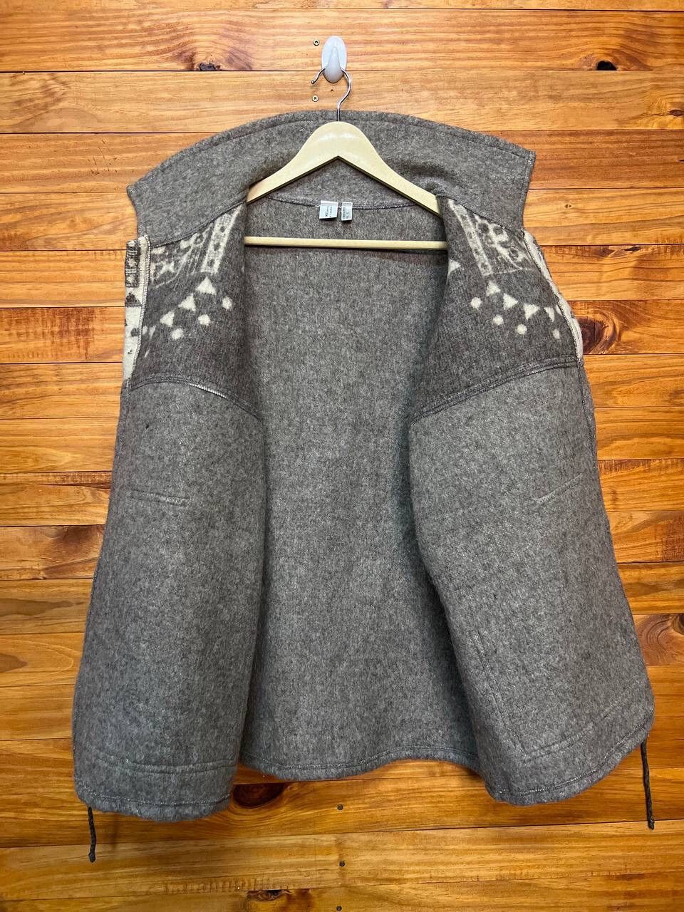 Handmade HANDMADE🔥VINTAGE WOOL NATIVE JACKET MADE IN ECUADOR Size US L / EU 52-54 / 3 - 12 Thumbnail