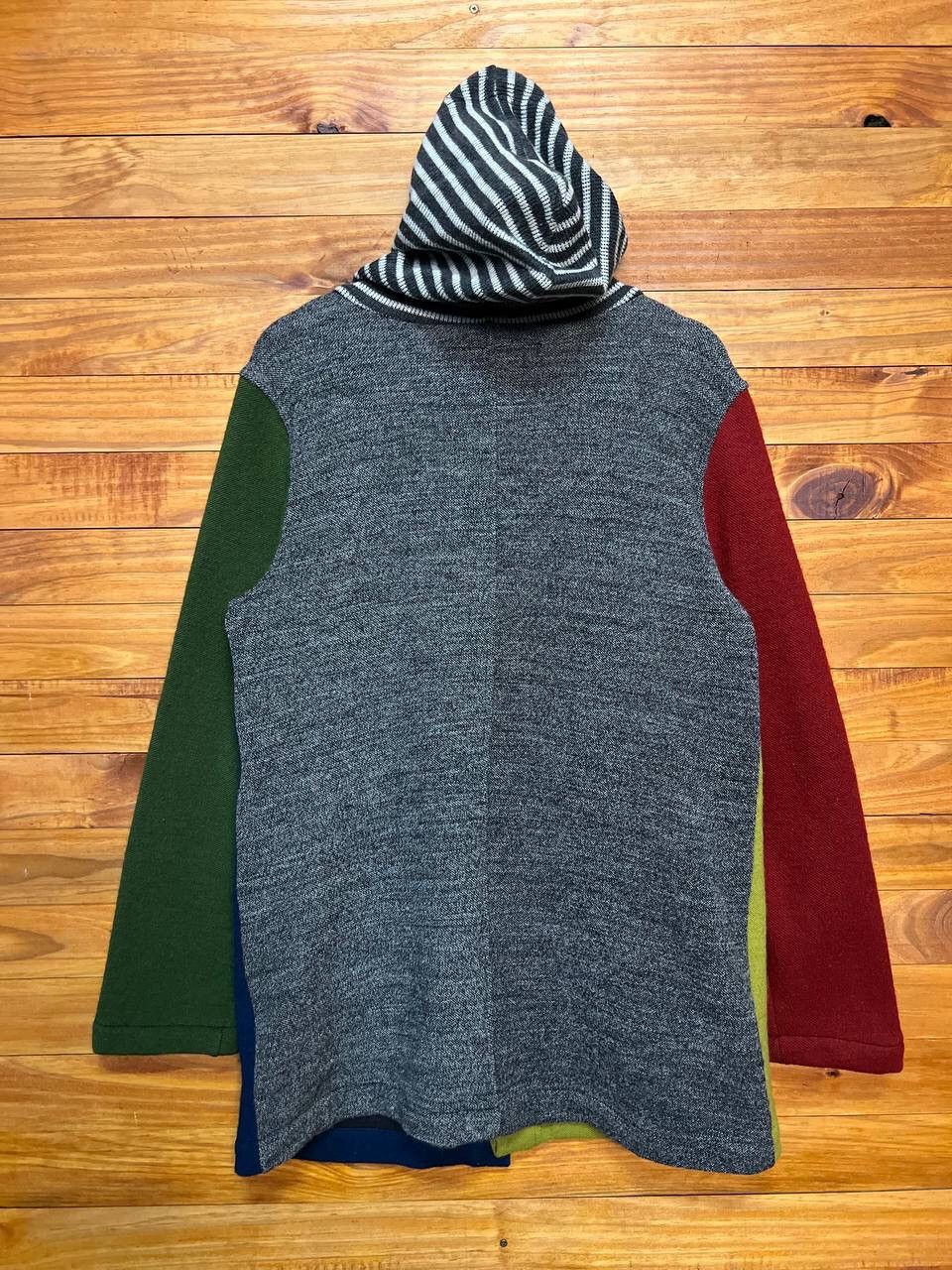 go slow caravan GO SLOW CARAVAN COLOUR BLOCK HOODIE Size US M / EU 48-50 / 2 - 8 Thumbnail