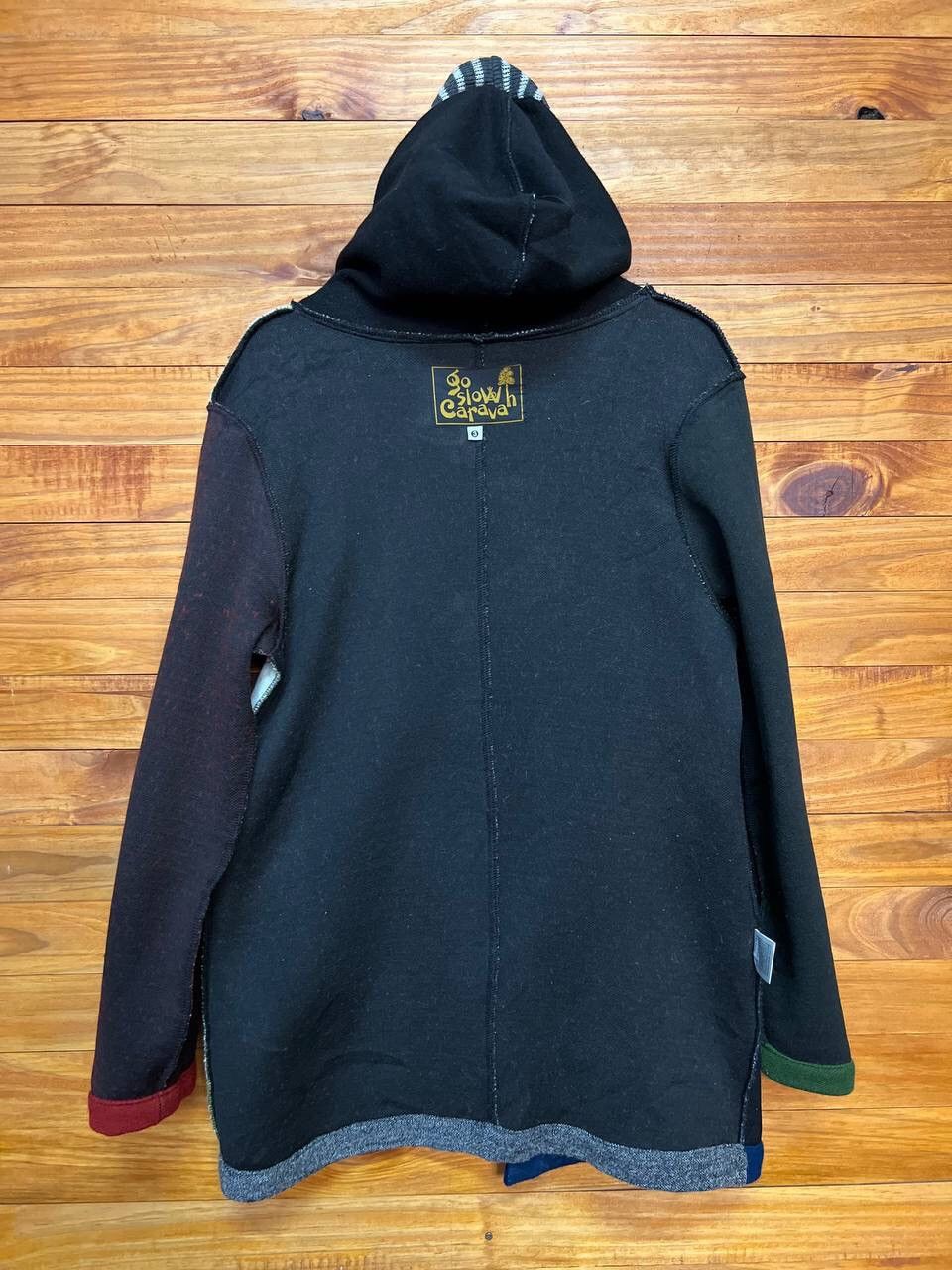 go slow caravan GO SLOW CARAVAN COLOUR BLOCK HOODIE Size US M / EU 48-50 / 2 - 12 Thumbnail