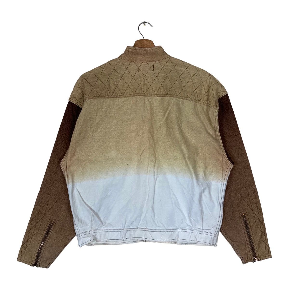 Japanese Brand Japanese Brand Tobi Two Tone Snap Button Jacket Size US XL / EU 56 / 4 - 5 Thumbnail