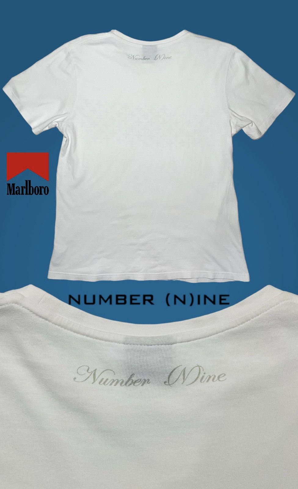 Number (N)ine Vintage Number nine NIne X Marlboro Monogram japan Takahiro Size US M / EU 48-50 / 2 - 3 Thumbnail