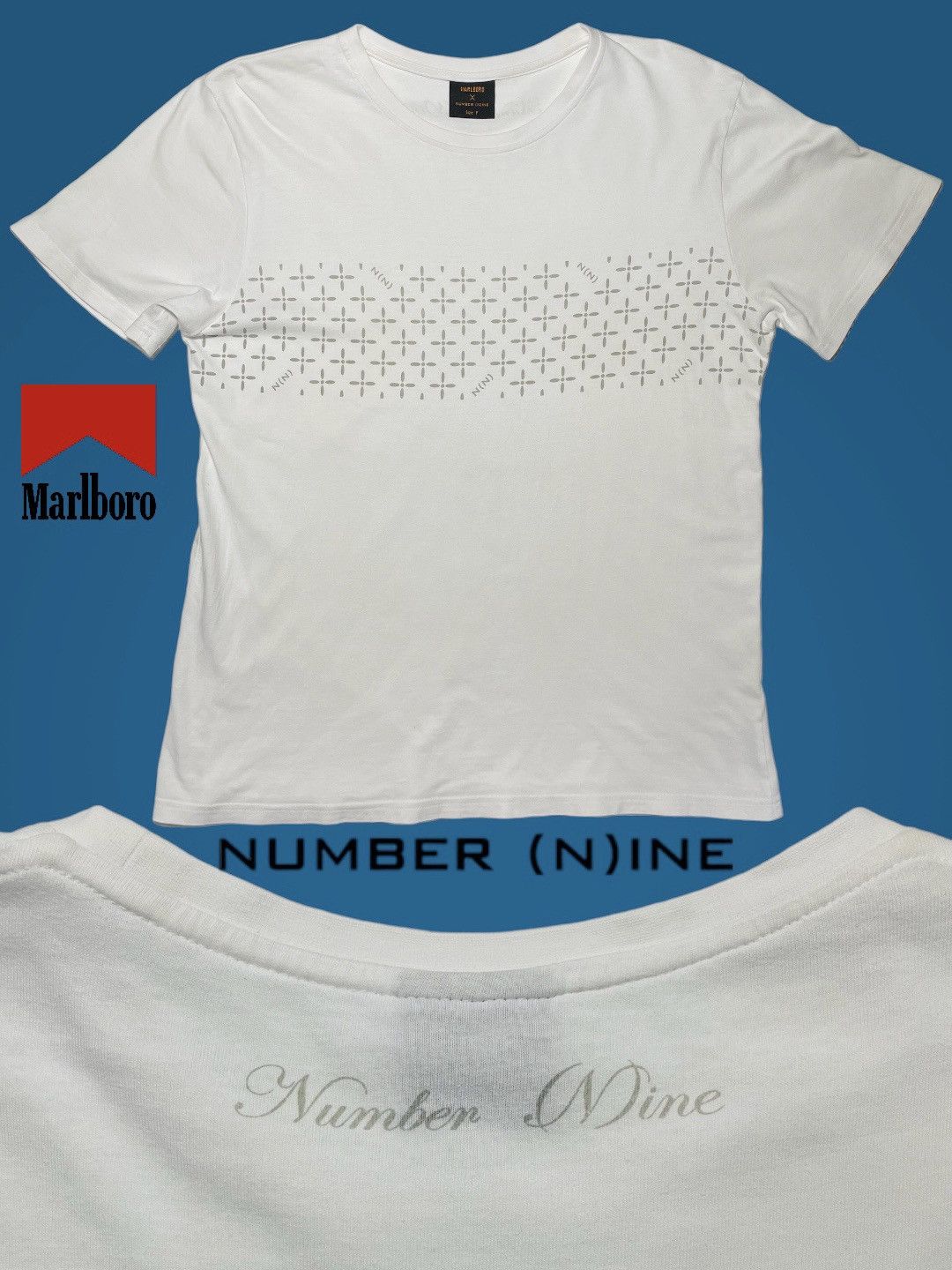 Number (N)ine Vintage Number nine NIne X Marlboro Monogram japan Takahiro Size US M / EU 48-50 / 2 - 2 Thumbnail