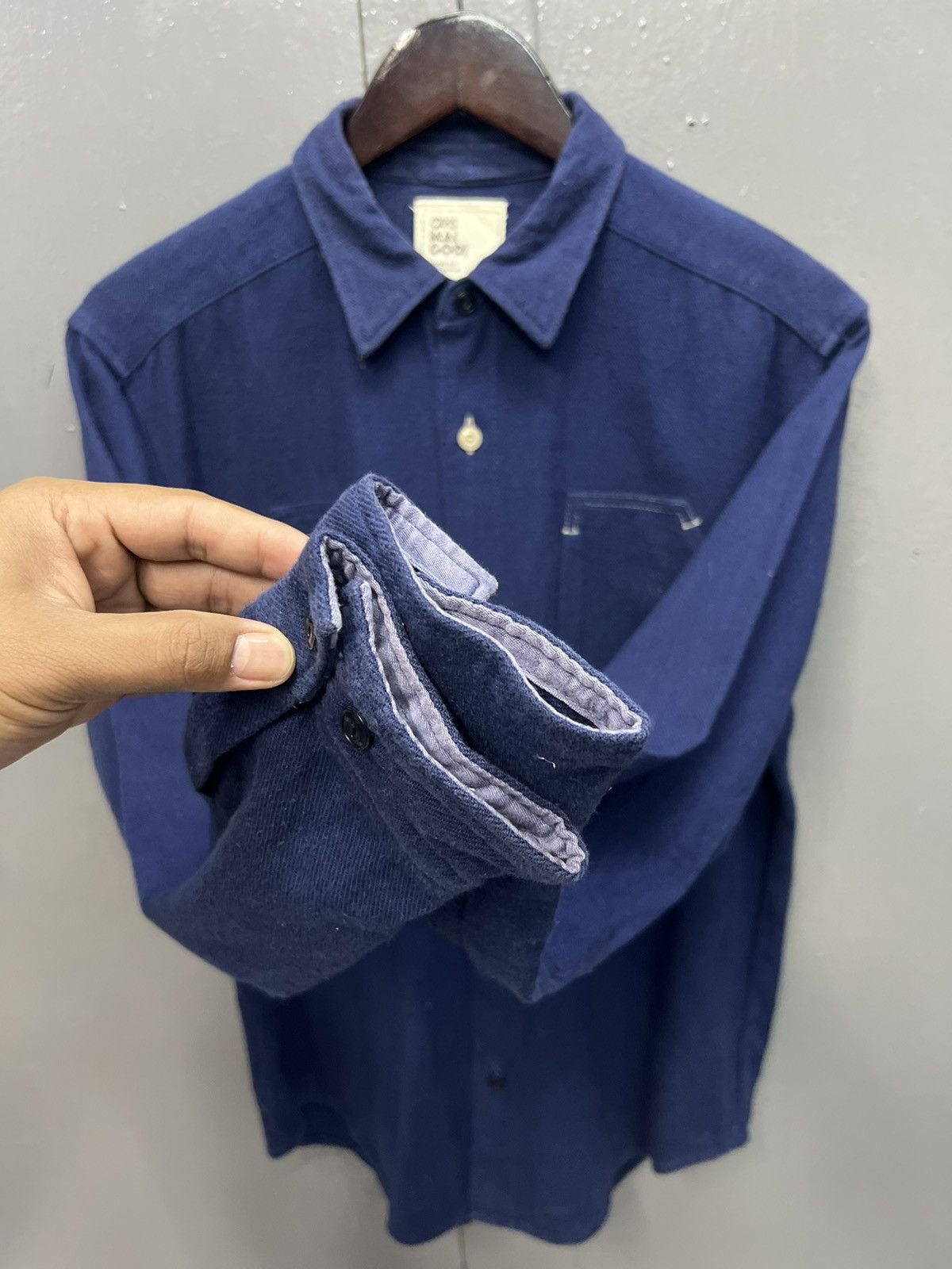 Japanese Brand ARCHIVE! OH MY GOD KAGURA OUTDOOR LABEL SHIRT Size US M / EU 48-50 / 2 - 5 Thumbnail