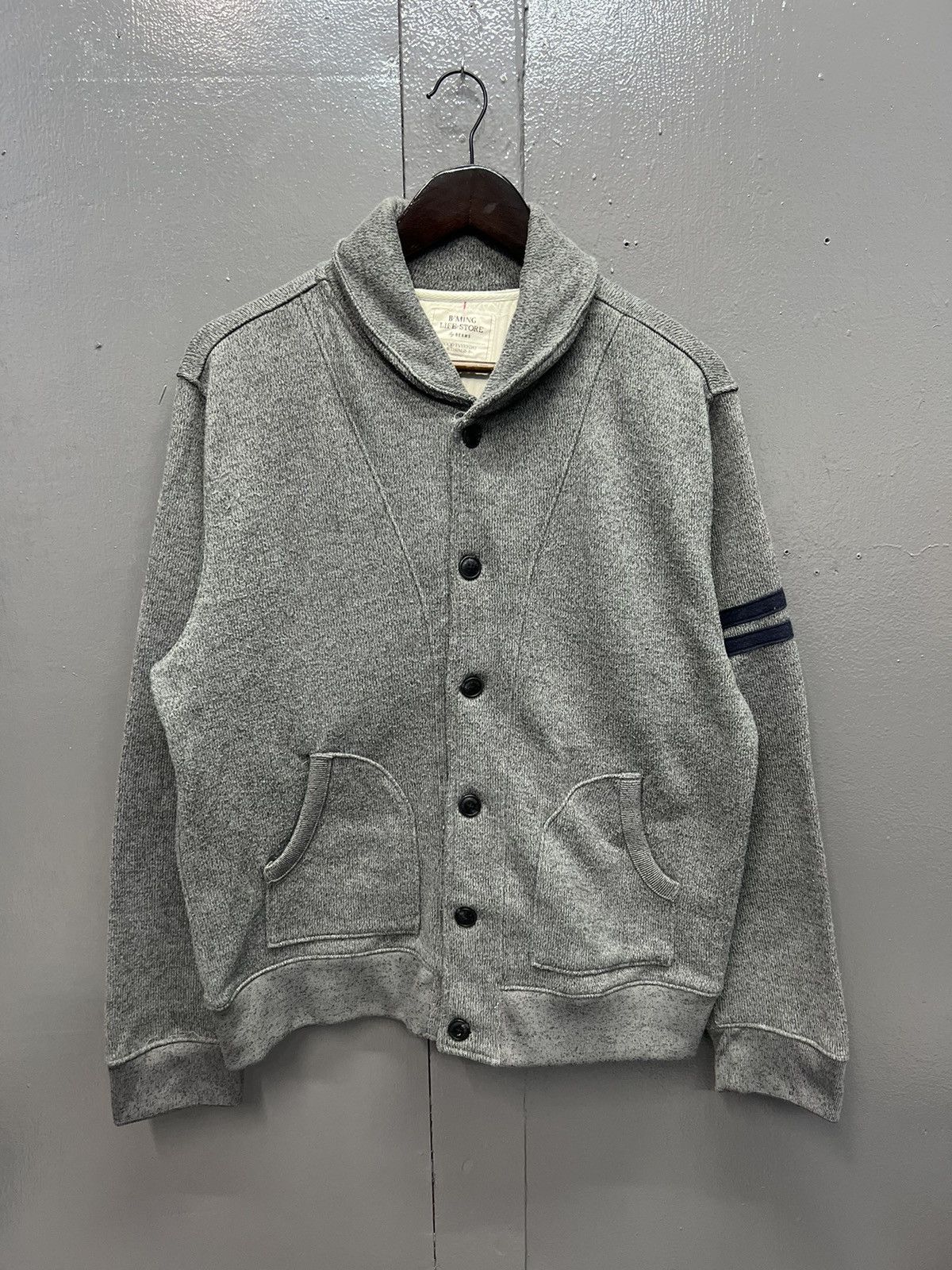 image of Beams Plus Beams Jacket in Grey, Men's (Size XL)