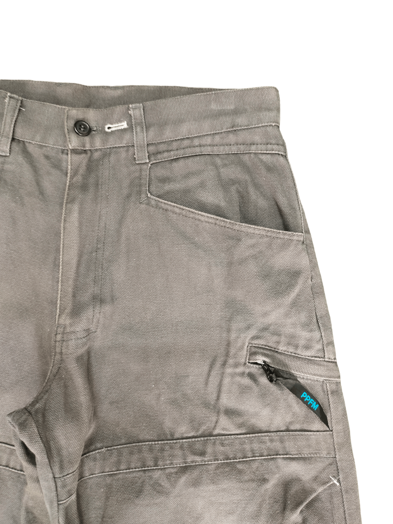 PPFM PPFM Duck Cotton Baggy Wide Leg Pants Streetwear Y2k Size US 30 / EU 46 - 5 Thumbnail