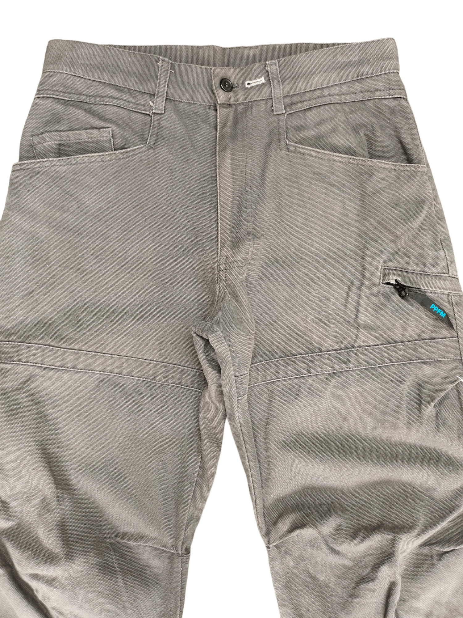 PPFM PPFM Duck Cotton Baggy Wide Leg Pants Streetwear Y2k Size US 30 / EU 46 - 4 Thumbnail