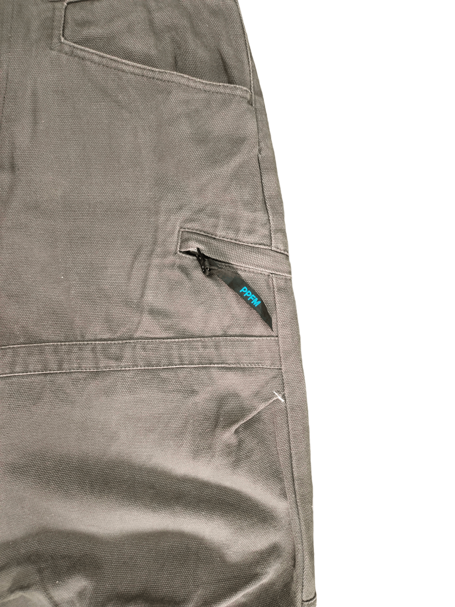PPFM PPFM Duck Cotton Baggy Wide Leg Pants Streetwear Y2k Size US 30 / EU 46 - 9 Thumbnail