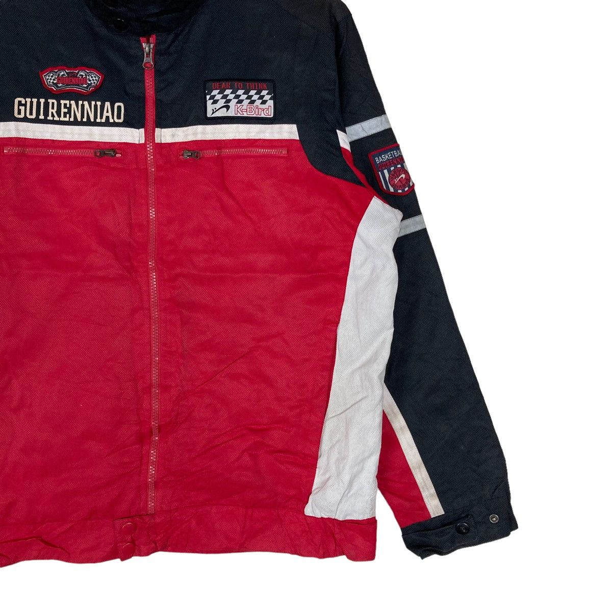 Vintage Vintage K-Bird Racing Motor Full Zipper Jacket Size US XL / EU 56 / 4 - 6 Thumbnail