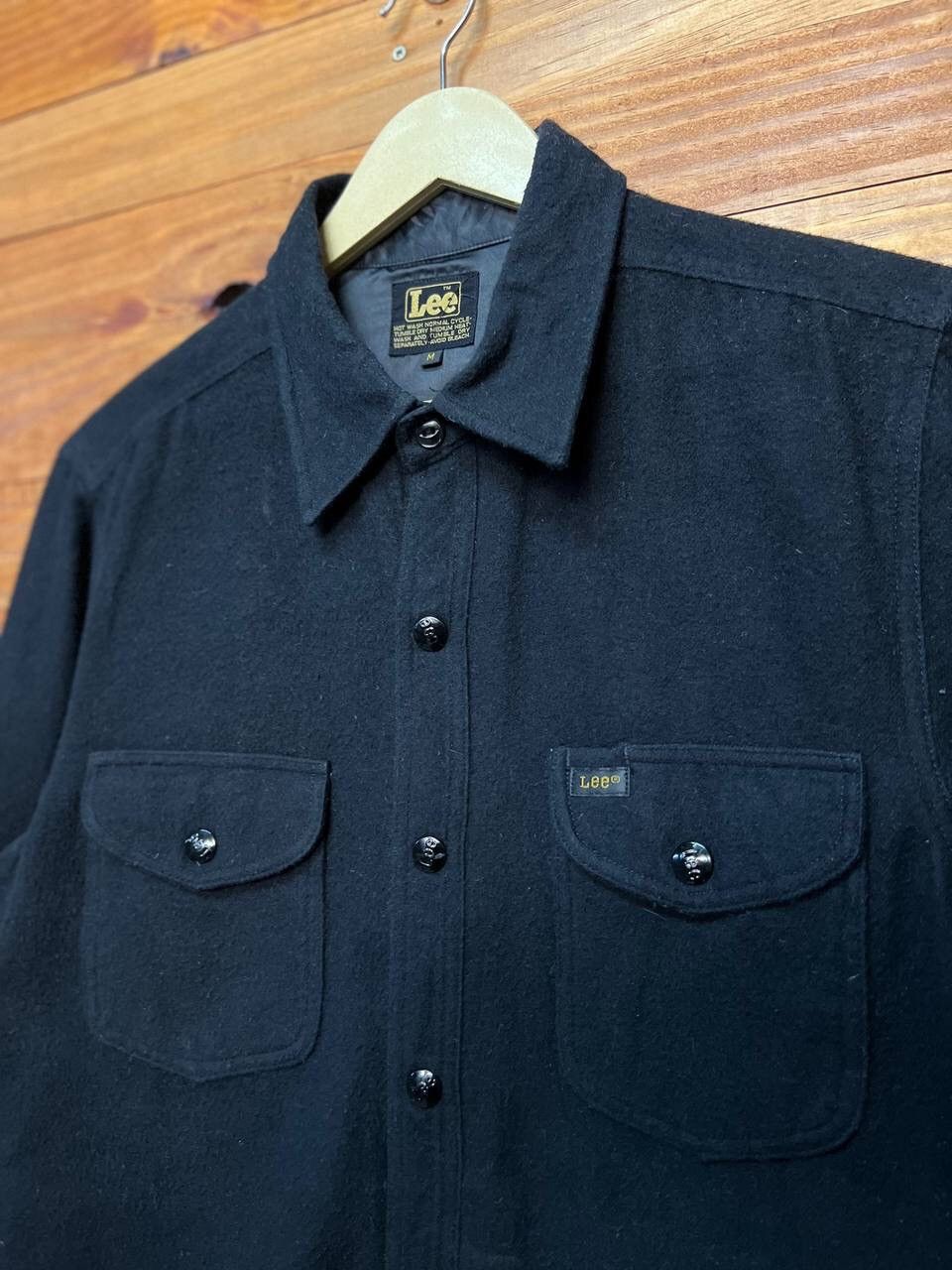 Lee VINTAGE LEE DOUBLE POCKET SNAP BUTTON SHIRT Size US M / EU 48-50 / 2 - 5 Thumbnail