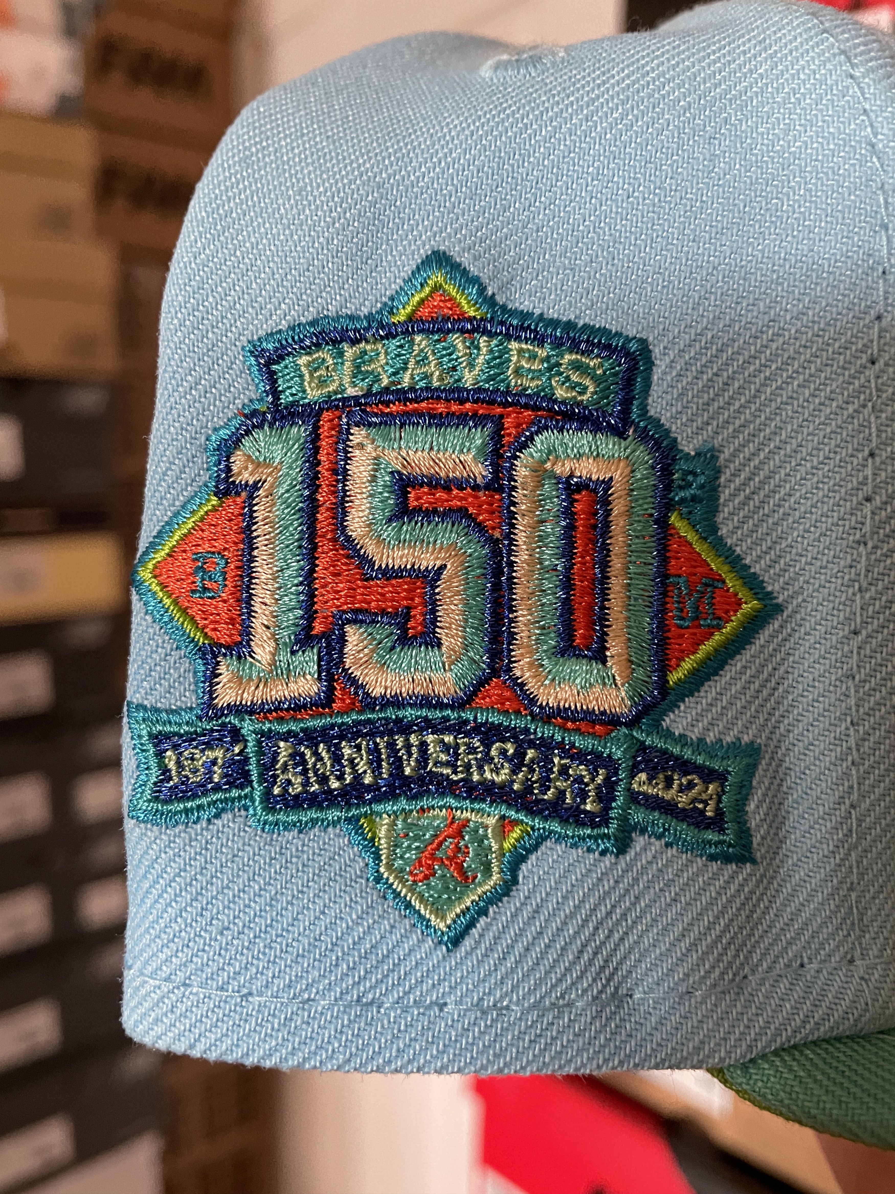 MyFitteds × New Era MyFitteds Atlanta Braves 7 1/4 Hidden Kingdom Wings Of Fire Size ONE SIZE - 4 Thumbnail