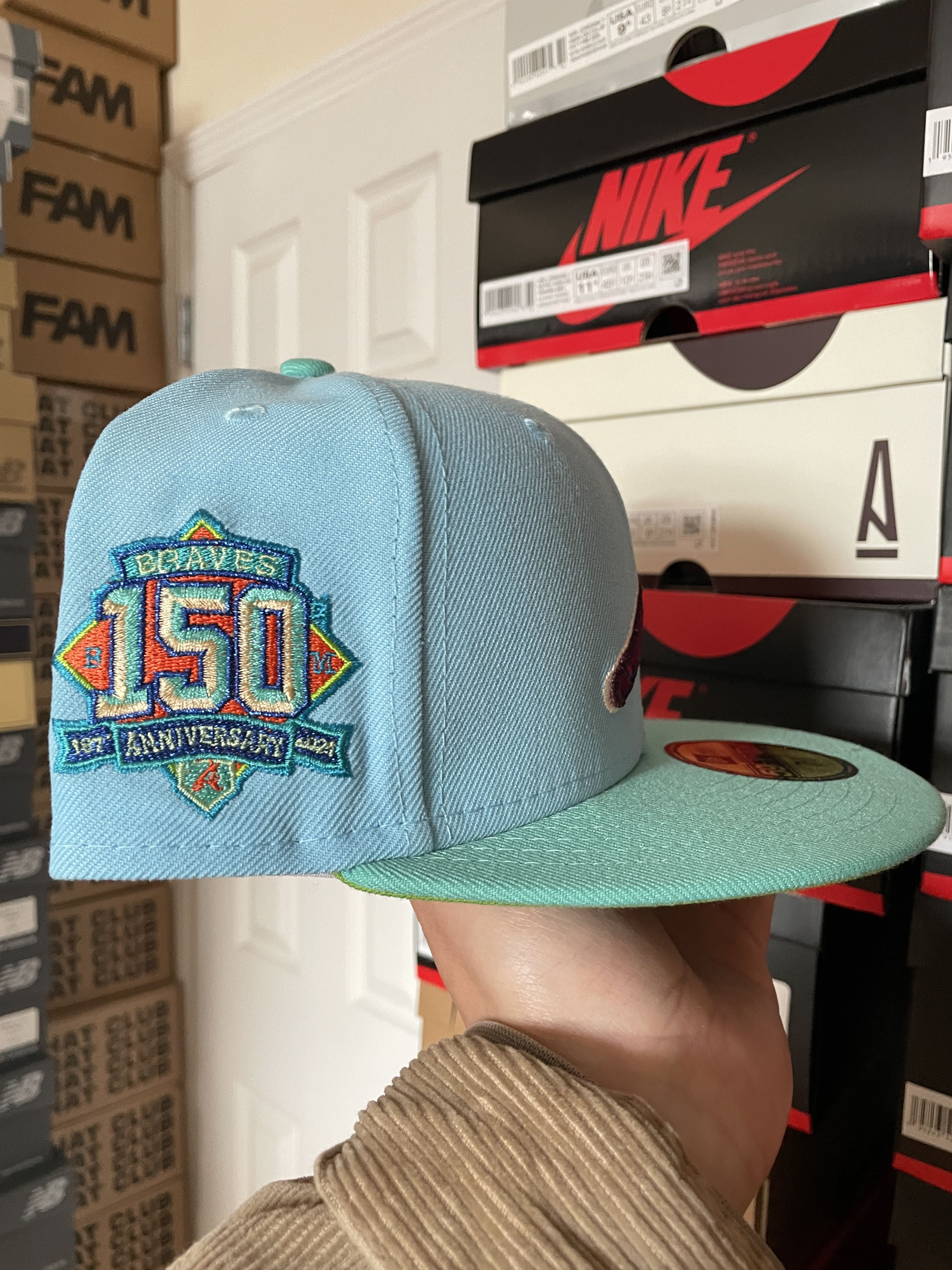 MyFitteds × New Era MyFitteds Atlanta Braves 7 1/4 Hidden Kingdom Wings Of Fire Size ONE SIZE - 3 Thumbnail