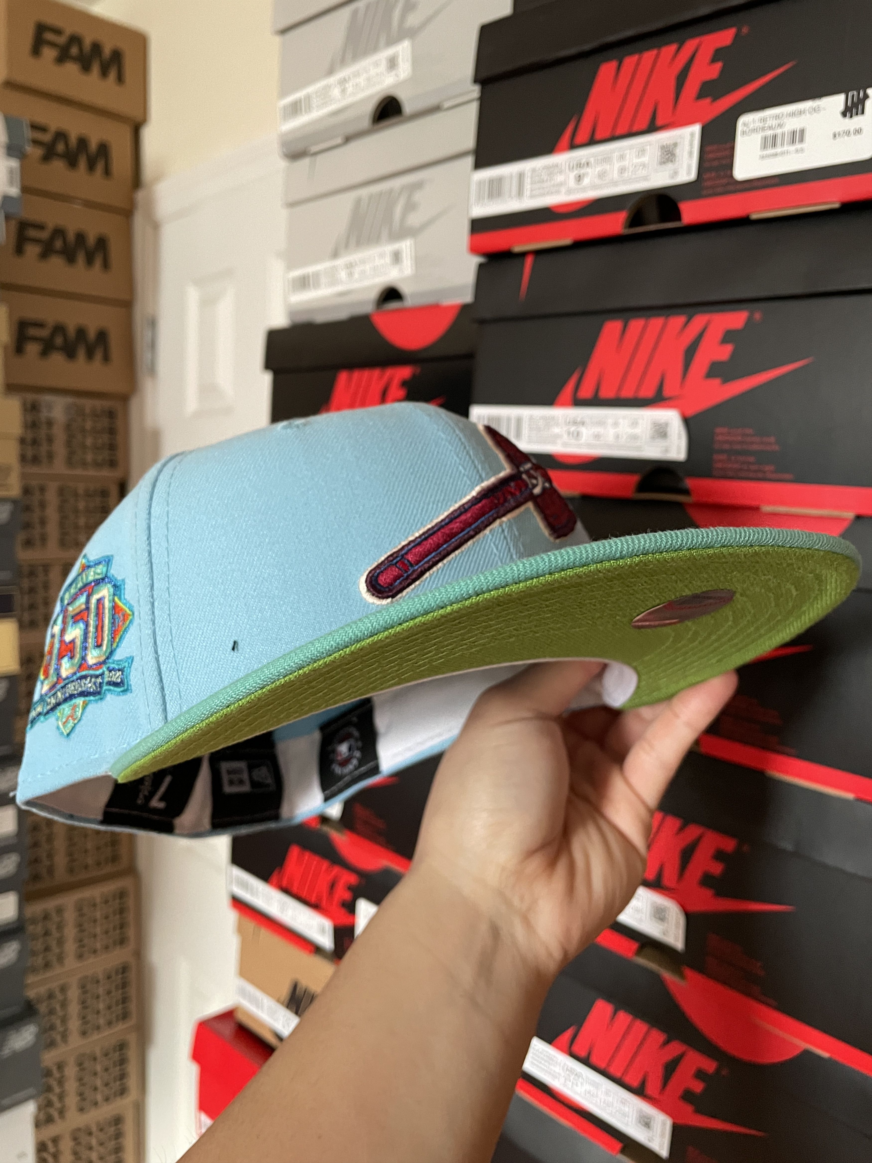 MyFitteds × New Era MyFitteds Atlanta Braves 7 3/8 Hidden Kingdom Wings Of Fire Size ONE SIZE - 7 Thumbnail