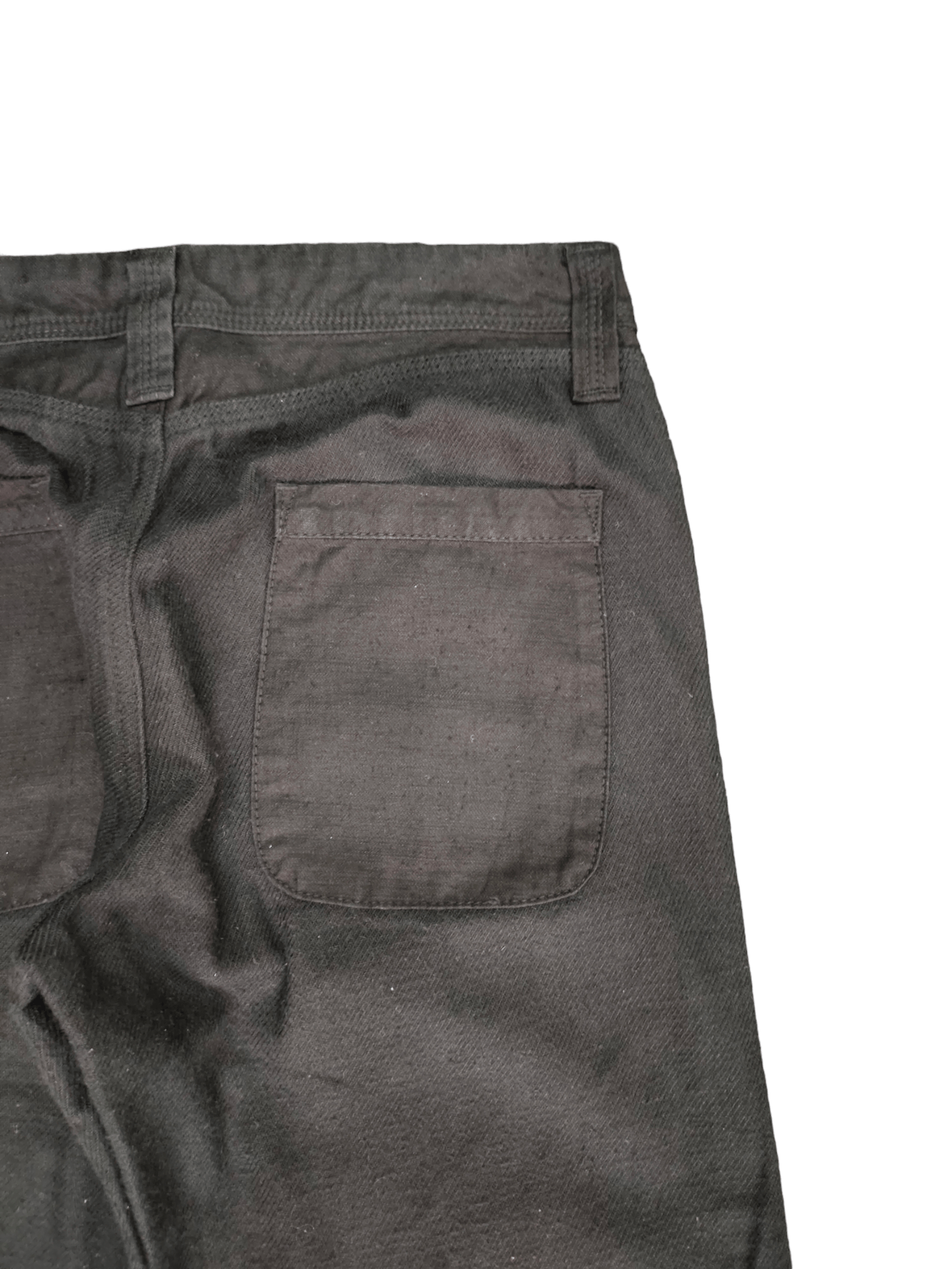 Chimala Vintage Chime Japan Black Overdyed Trouser Pants Size US 30 / EU 46 - 13 Thumbnail