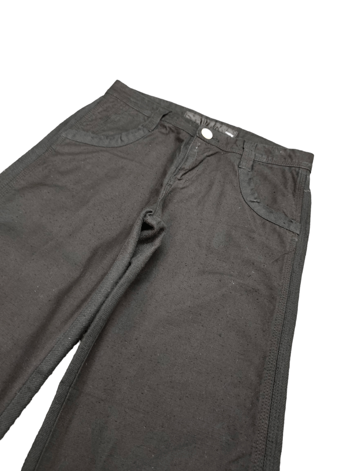 Chimala Vintage Chime Japan Black Overdyed Trouser Pants Size US 30 / EU 46 - 2 Thumbnail