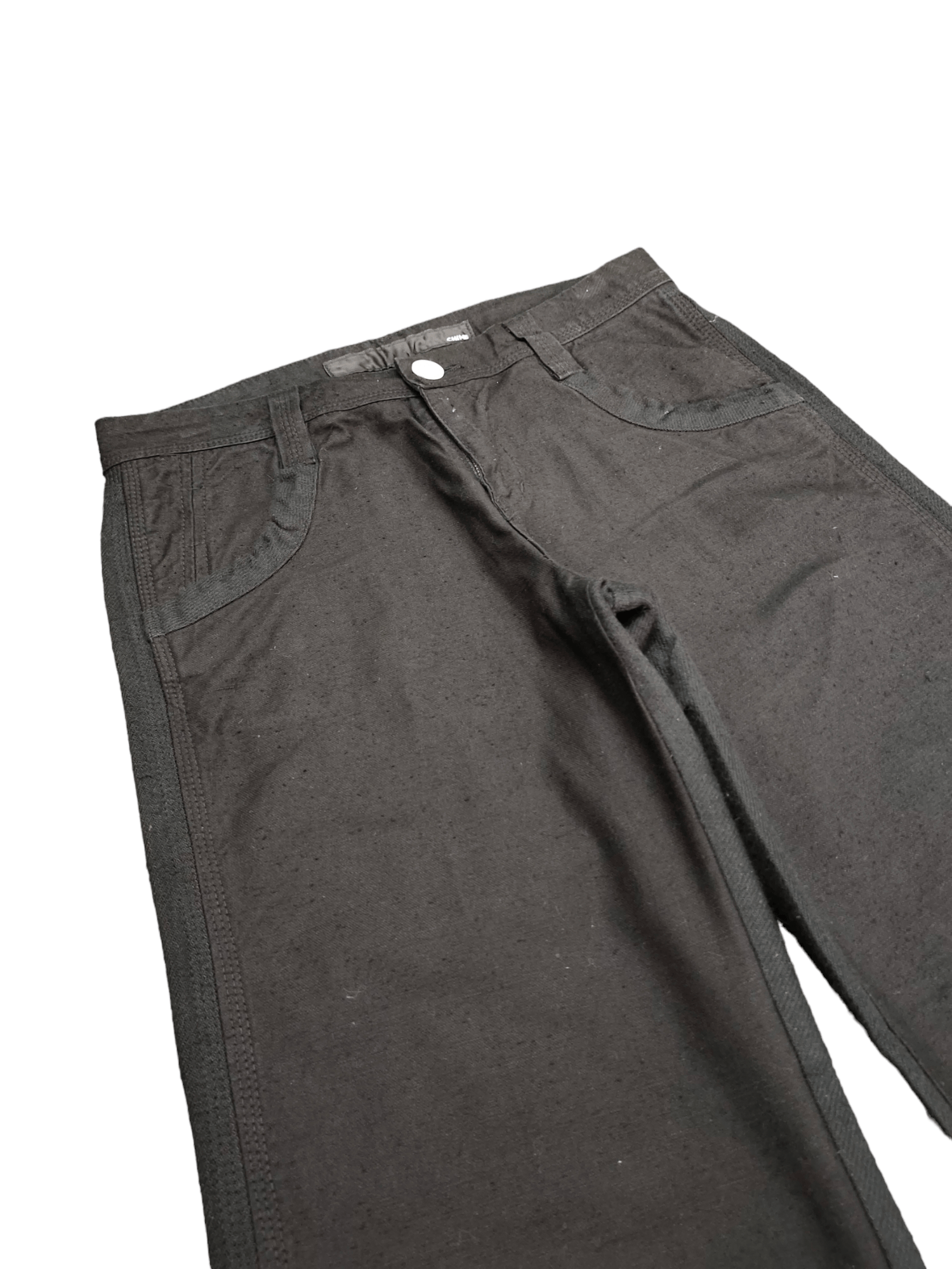 Chimala Vintage Chime Japan Black Overdyed Trouser Pants Size US 30 / EU 46 - 3 Thumbnail