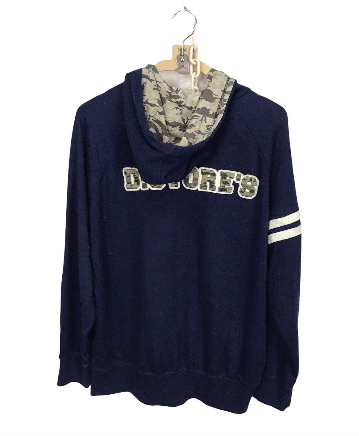 Japanese Brand Drugstore back spellout zipper hoodie Size US M / EU 48-50 / 2 - 2 Thumbnail