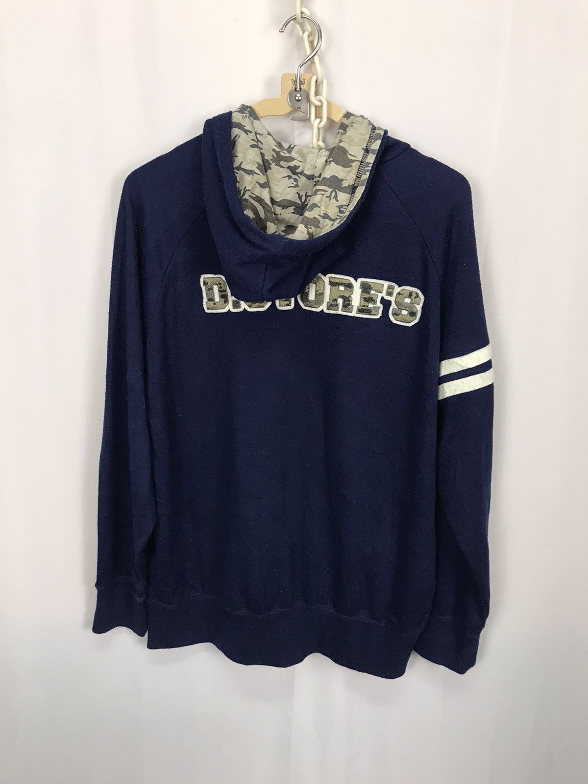 Japanese Brand Drugstore back spellout zipper hoodie Size US M / EU 48-50 / 2 - 9 Thumbnail