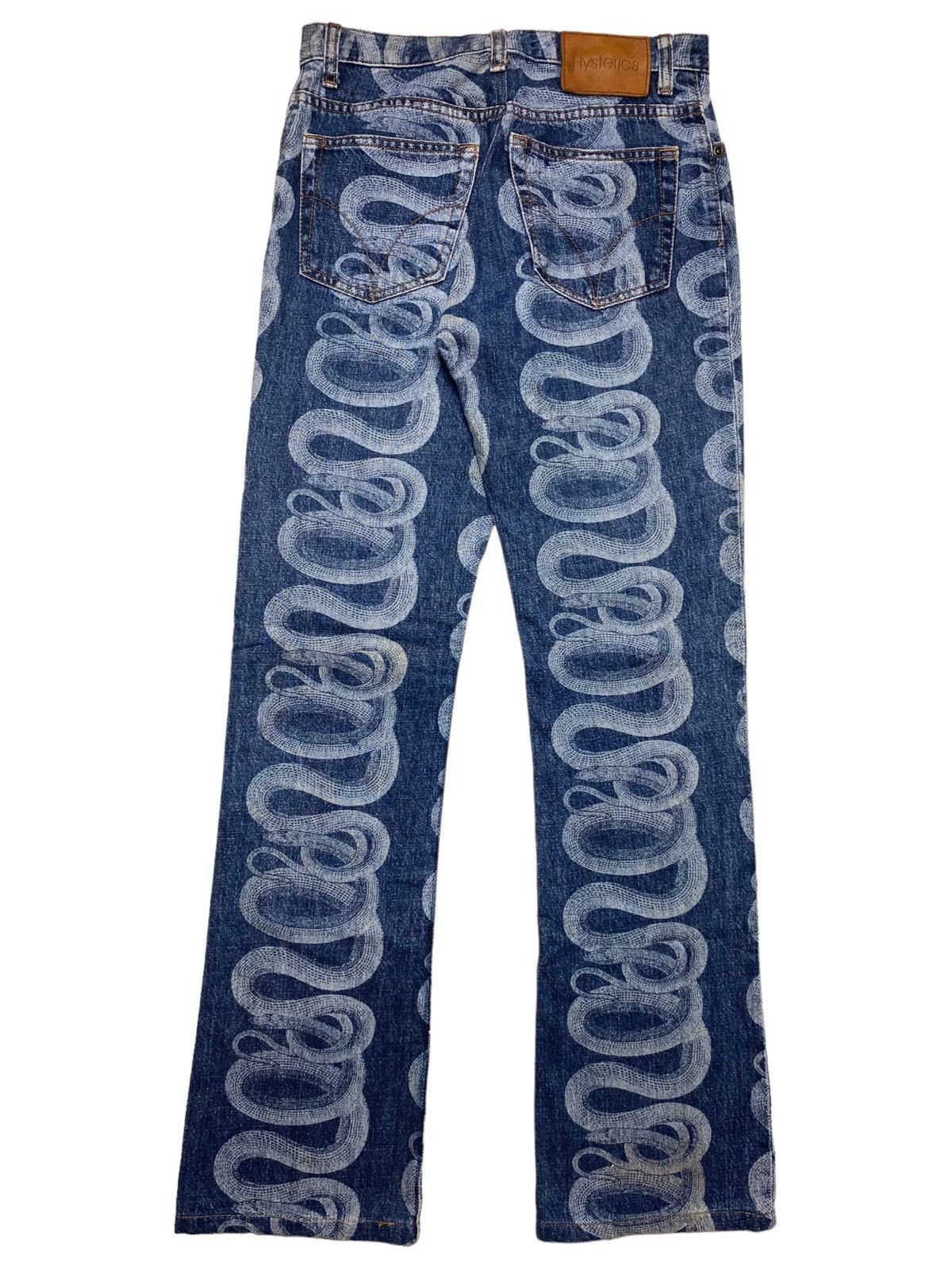 Hysteric Glamour 1990s Hysteric Glamour - OG Snake Denim Size US 28 / EU 44 - 2 Thumbnail