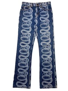 Hysteric Glamour Snake Denim | Grailed