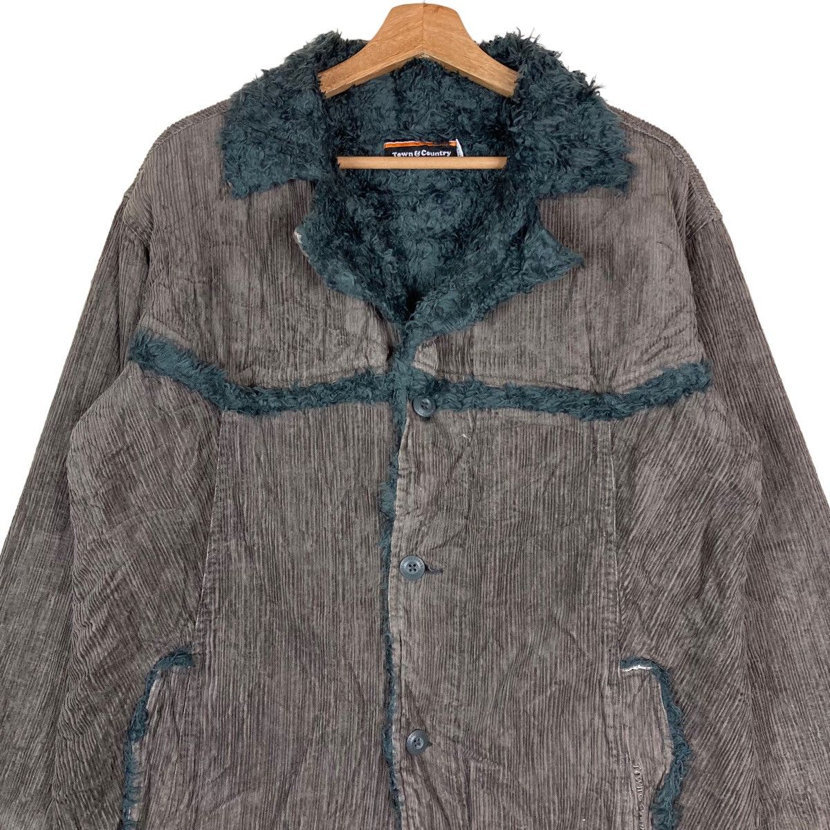 Vintage Vintage Town and Country Surfing Corduroy Jacket Size US M / EU 48-50 / 2 - 2 Thumbnail