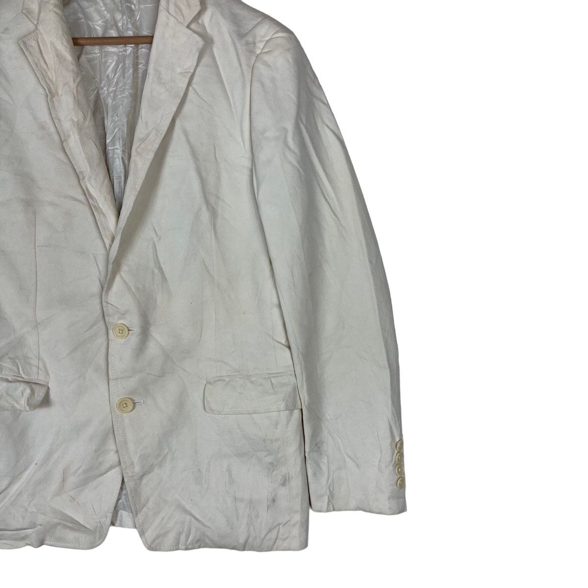Calvin Klein Vintage Calvin Klein Flat Button Coat Blazer Jacket Size XS / US 0-2 / IT 36-38 - 3 Thumbnail