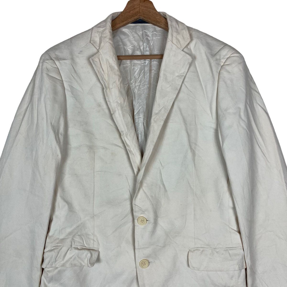 Calvin Klein Vintage Calvin Klein Flat Button Coat Blazer Jacket Size XS / US 0-2 / IT 36-38 - 2 Thumbnail